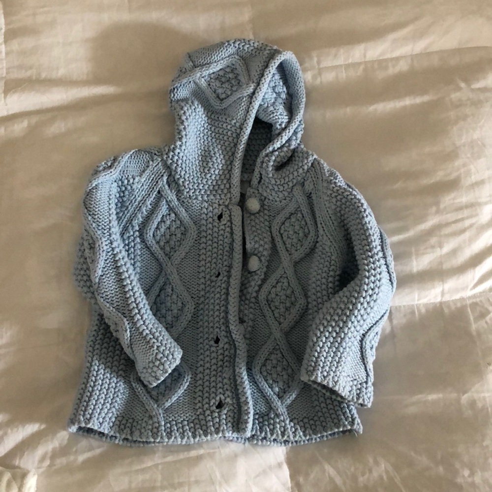 Kids knit coat